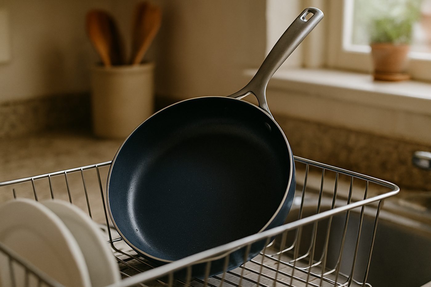 Caraway Nonstick Ceramic Frying Pan, 10.5-Inch