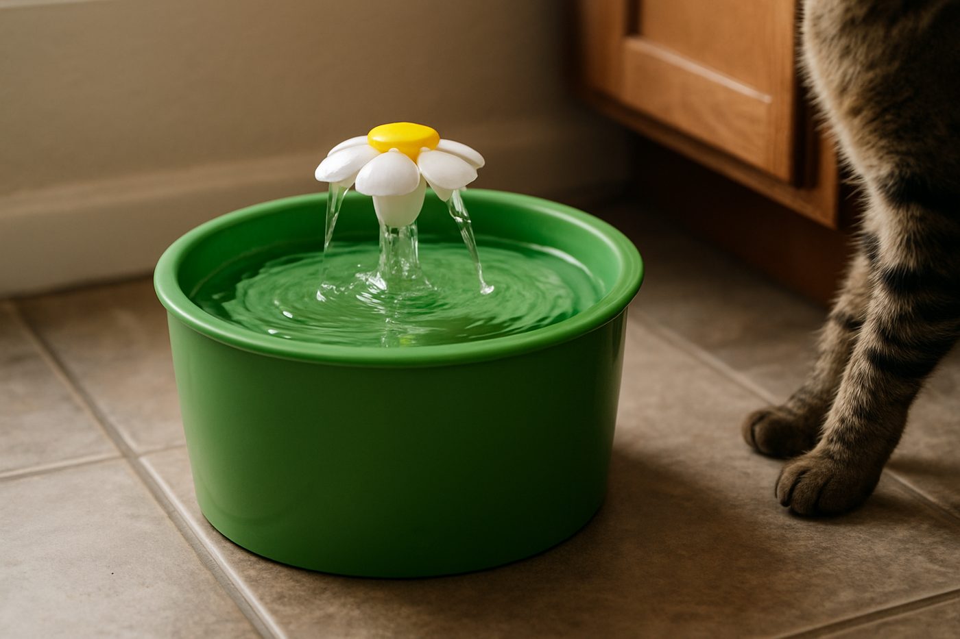 Catit Flower Fountain, 3 L, Green