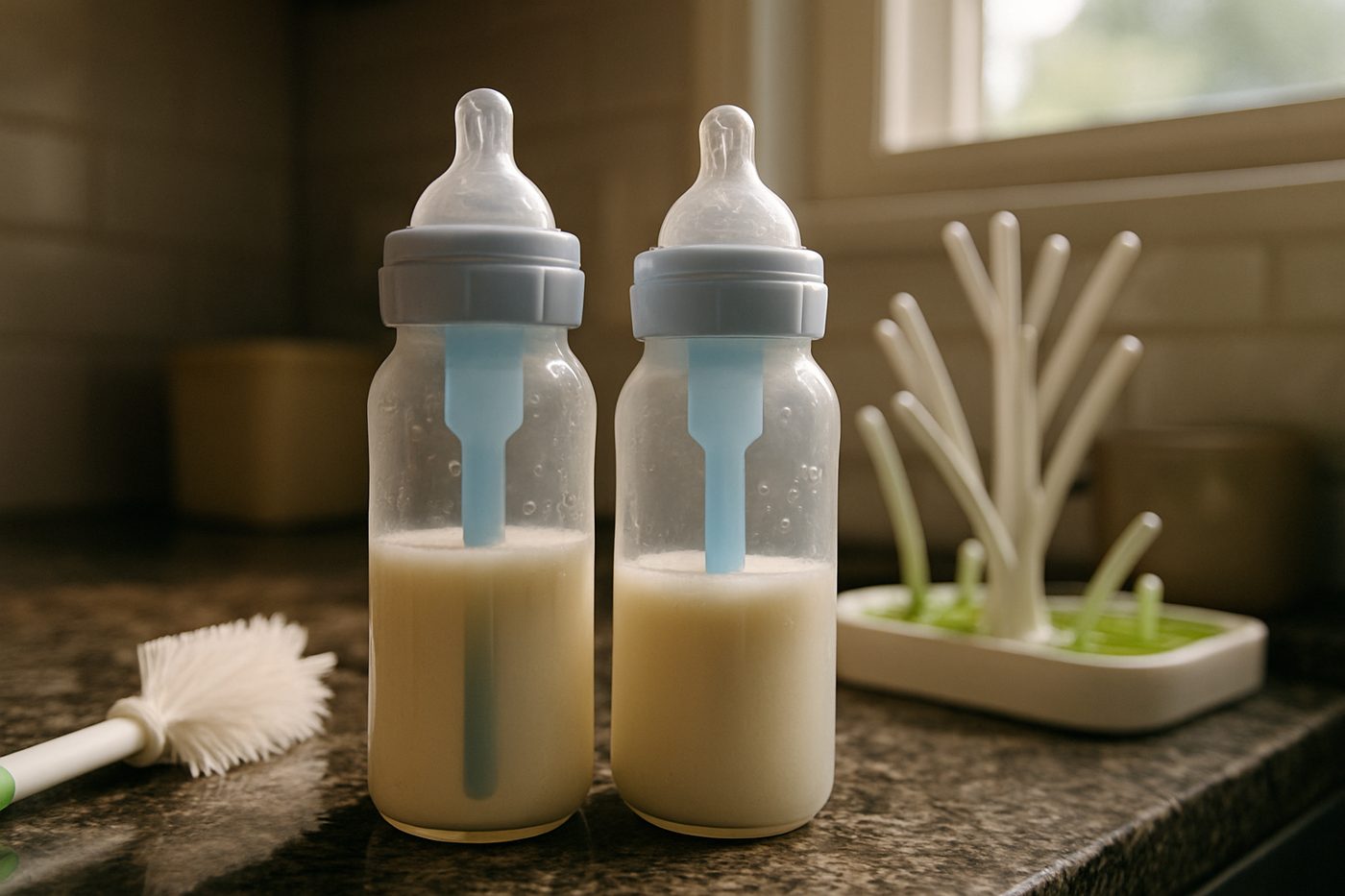 Dr. Brown's Anti-Colic Options+ Narrow Baby Bottle, 8 oz, 2-Pack