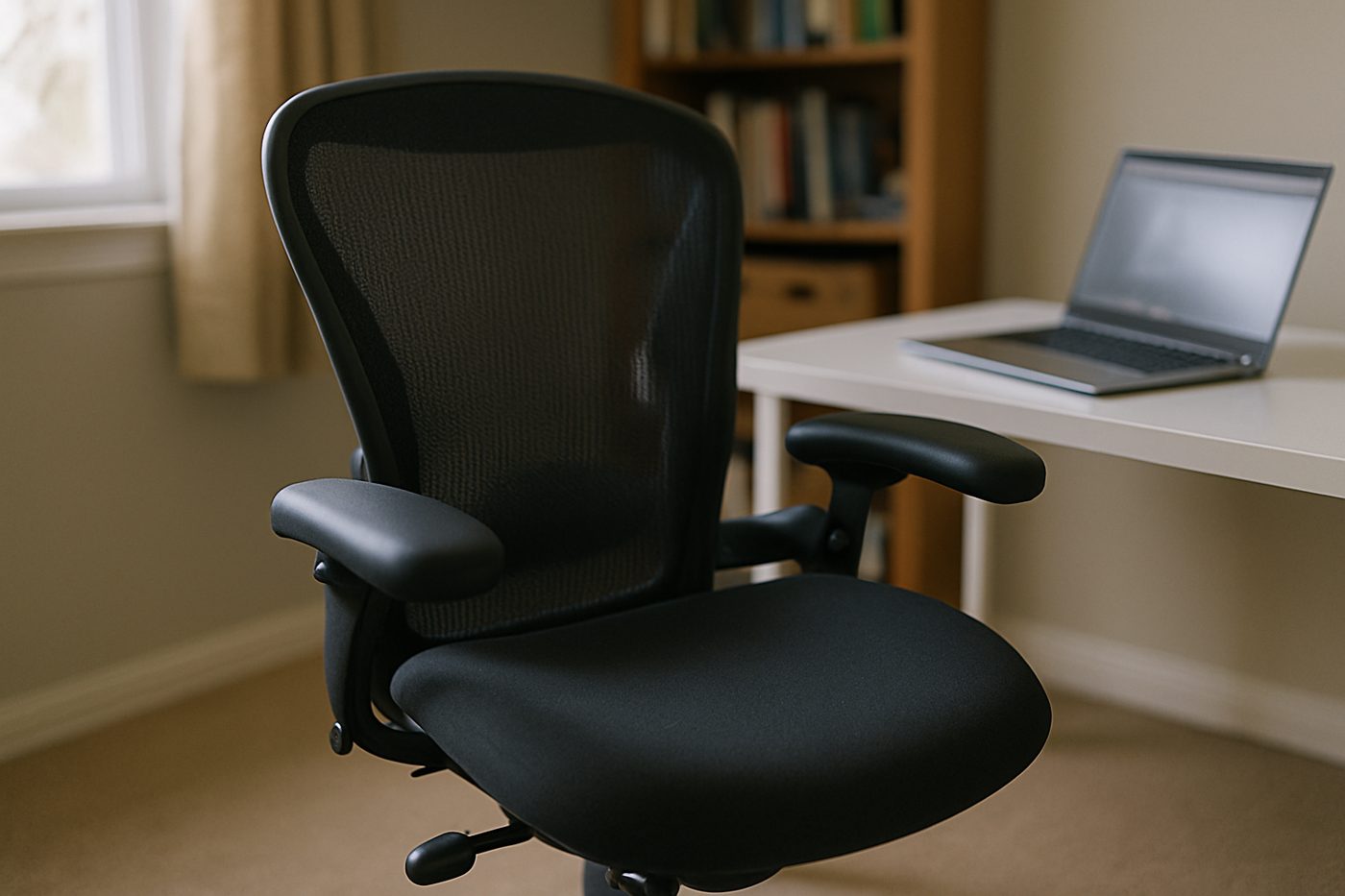 HON Ignition 2.0 Mid-Back Mesh Task Chair, Black