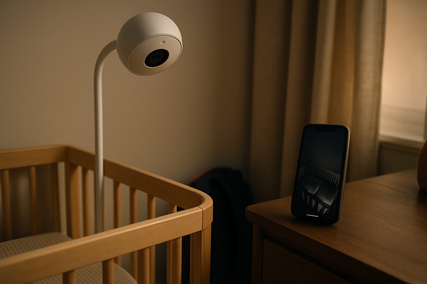 Nanit Pro Smart Baby Monitor with Floor Stand