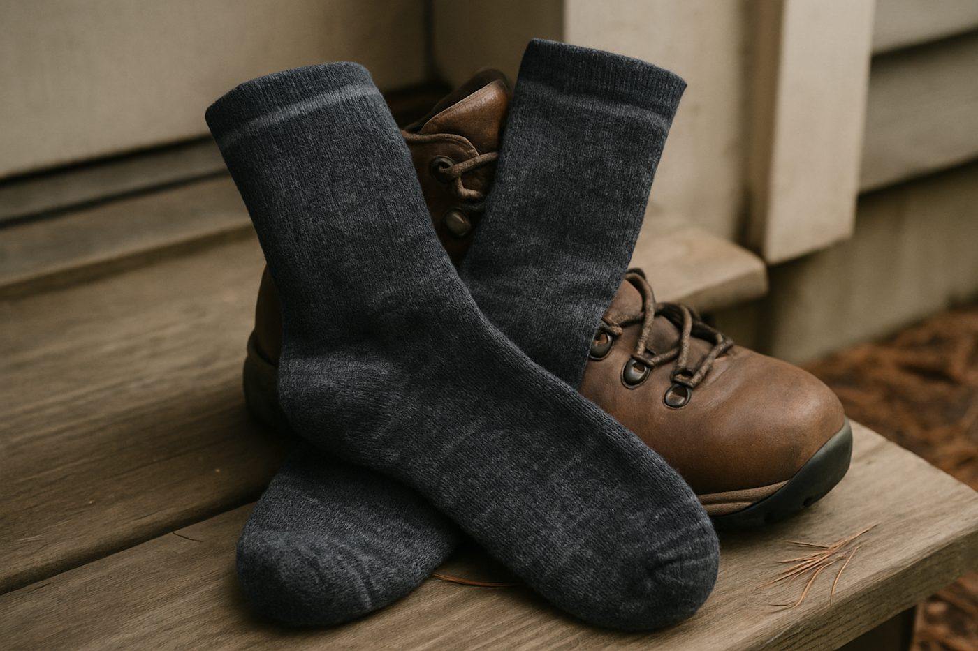 Smartwool Men's Hike Light Cushion Crew Socks, Charcoal