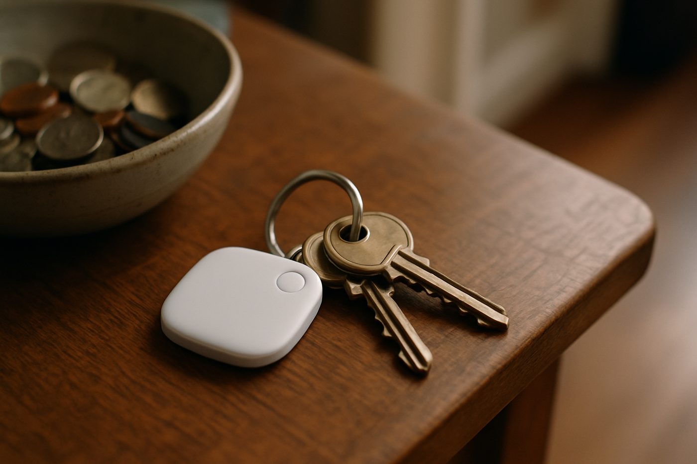 Tile by Life360 Mate Bluetooth Tracker (2024), 1-Pack, White
