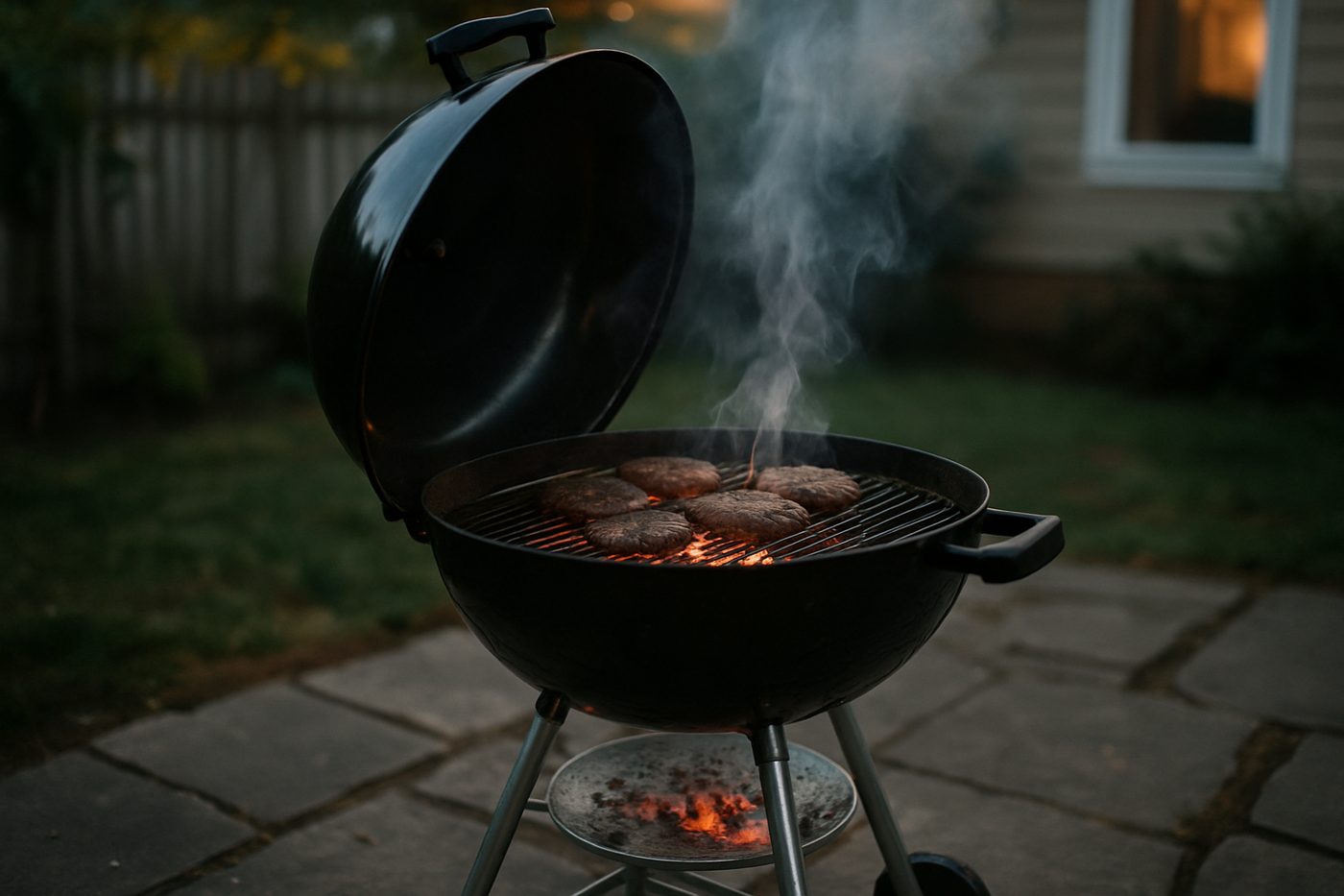 Weber Original Kettle Charcoal Grill, 22-Inch, Black